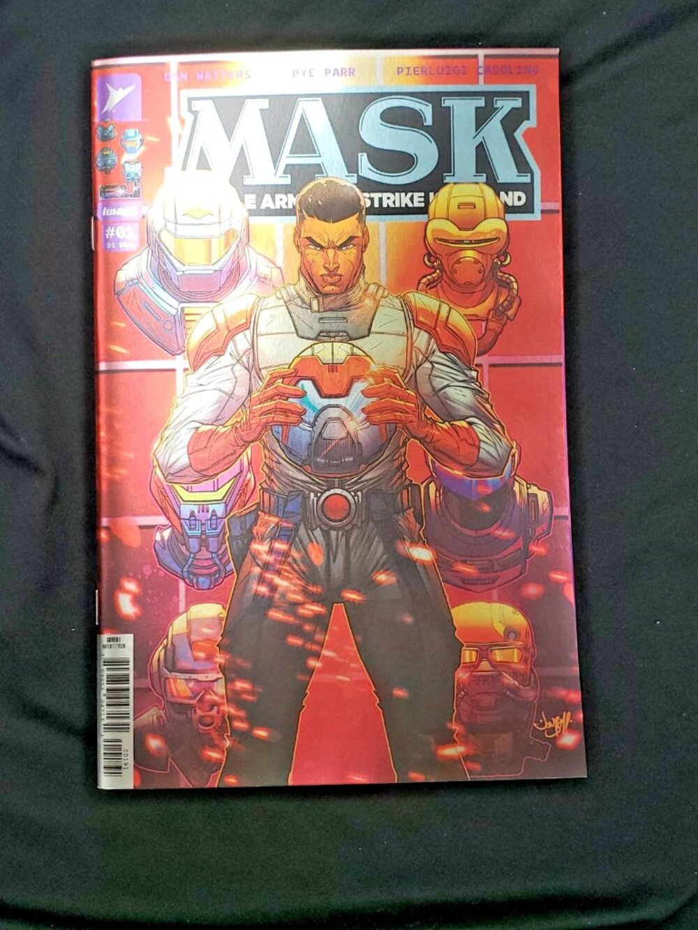 MASK #1 – Prestige 1:100 Jonboy Meyers Foil Incentive & Bonus Blind Bag Set - Picture 2 of 8
